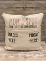 Handmade “Mom” Pocket Pillow / Envelope Pillowcase