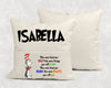 Pocket Pillow, Custom Pocket Pillow, Reading Pillow, Birthday Gift, Christmas Gift