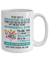 Daughter in Law Gifts | Coffee Mug | Funny Daughter-In-Law Gift | From Father in Law | Sons Wife