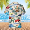 Cars Hawaiian Shirt, Lightning McQueen Doc Hudson Summer Hawaiian, Car Aloha Shirt, Car Pixar Hawaiian Button Downs Shirt