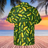 Pickle Hawaiian Shirt | Tropical Funny Summer Mens Wear Beach Shirt | Green Pickles Button Down Shirt