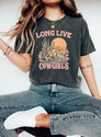 Long Live Cowgirls Tshirt,Retro Shirt,Western Sublimations Shirt,Rodeo Fashion Tee,Cowgirl Shirt,Western Shirt,Country Girl