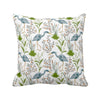 OUTDOOR Blue Heron Square or Lumbar Pillows