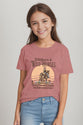 KIDS Nashville Shirt | Country Concert Tee for Lainey Wilson Fan | Wildflowers & Wild Horses Western Shirt for Kids | Oversized Rodeo Shirt