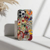 Vintage Mosaic Charm Phone Case, Mosaic Tiles Case, Mosaic Art, iPhone 15 14 13 12 11 Pro Max 8 Plus X, Samsung Galaxy S23 S22 S20 Ultra