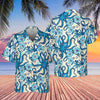 Octopus Blue Hawaiian Shirt - Ocean Aloha Shirt Unisex