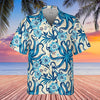 Octopus Blue Hawaiian Shirt - Ocean Aloha Shirt Unisex