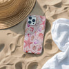 Pink Seashell Collage Phone Case, Beachy Phone Case, iPhone 15 14 13 12 11 Pro Max 8 Plus X, Samsung Galaxy S23 S22 S20 Ultra