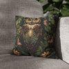 William Morris Owl Pillow, William Morris Cushion Cover, Art Nouveau Pillow Case