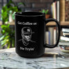 Get Coffee or Die Tryin, 50 Cent mug, Print on demand ceramic coffee mug, funny meme mug, gifts for him or her