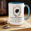 Lady Whistledown Mug, 15oz society paper bridgerton gift polin bridgerton cup gift for her spill the tea coffee mug dearest gentle readers