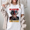 Deadpool and Wolverine Tshirt, Deadpool 3 Movie Shirt, Deadpool & Wolverine Shirt