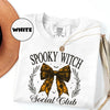 shirt Spooky Witch Social Club Shirt Vintage Bowtie Halloween Shirt Witch Shirt Retro Fall Shirt Fall Shirt