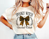 shirt Spooky Witch Social Club Shirt Vintage Bowtie Halloween Shirt Witch Shirt Retro Fall Shirt Fall Shirt